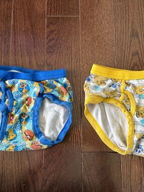 DISNEY'S THE LION KING BOYS' SIZE 4 2-PACK 100% COMBED COTTON BRIEF UNDERWEAR